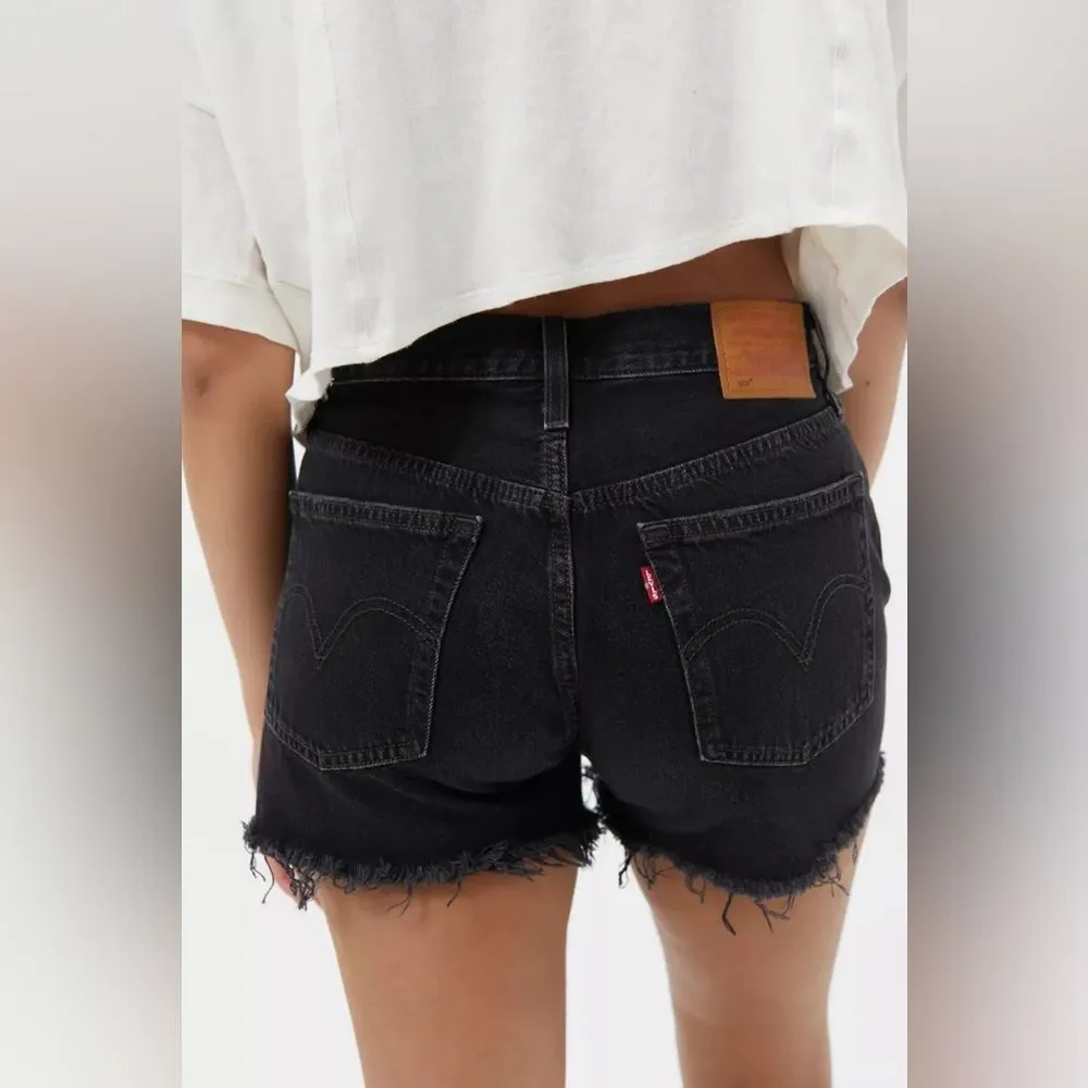 LEVI'S 501 Button Fly 5 Pocket Jean Shorts